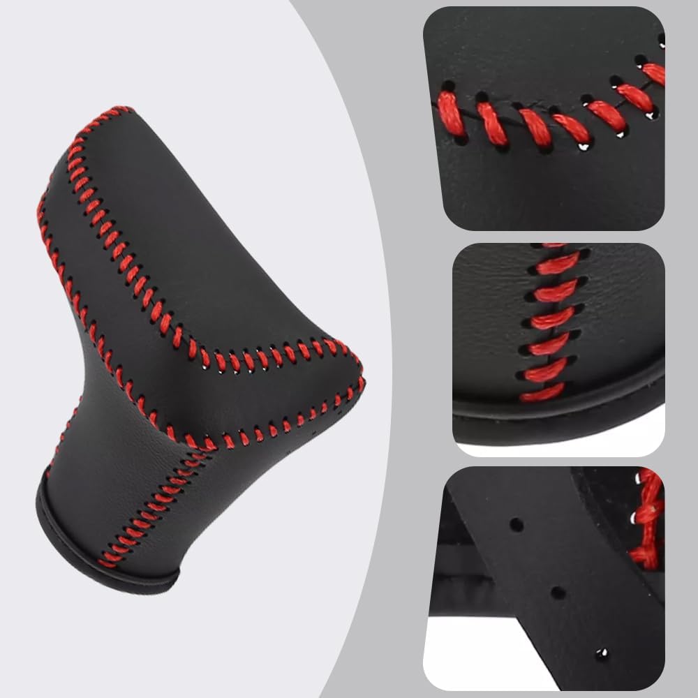 Riloer Gear Shifting Knob Cover, 1 PC Car Shift Knob Gear Handle Stick Protector Cover, Interior Shift Trims Compatible with Hyundai Tucson SE SEL