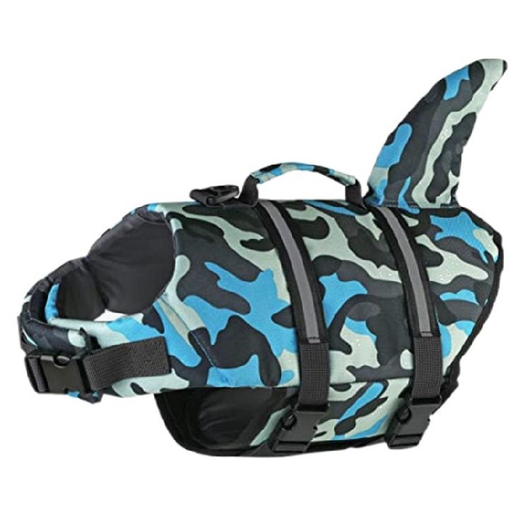 Dogs Pool Vests for Beach Pool Swimming & Boating Suit with Handle Costume Swimsuit with Handle