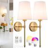 Nordic Wireless RGB Dimmable Ambiance Wall Lamp for Bedroom Sofa Stairs