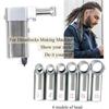 Dreadlock-Maschine mit 20 automatischen Häkelnadeln, Elektrischer Hersteller zum Flechten von Kunsthaar 16mm-C
