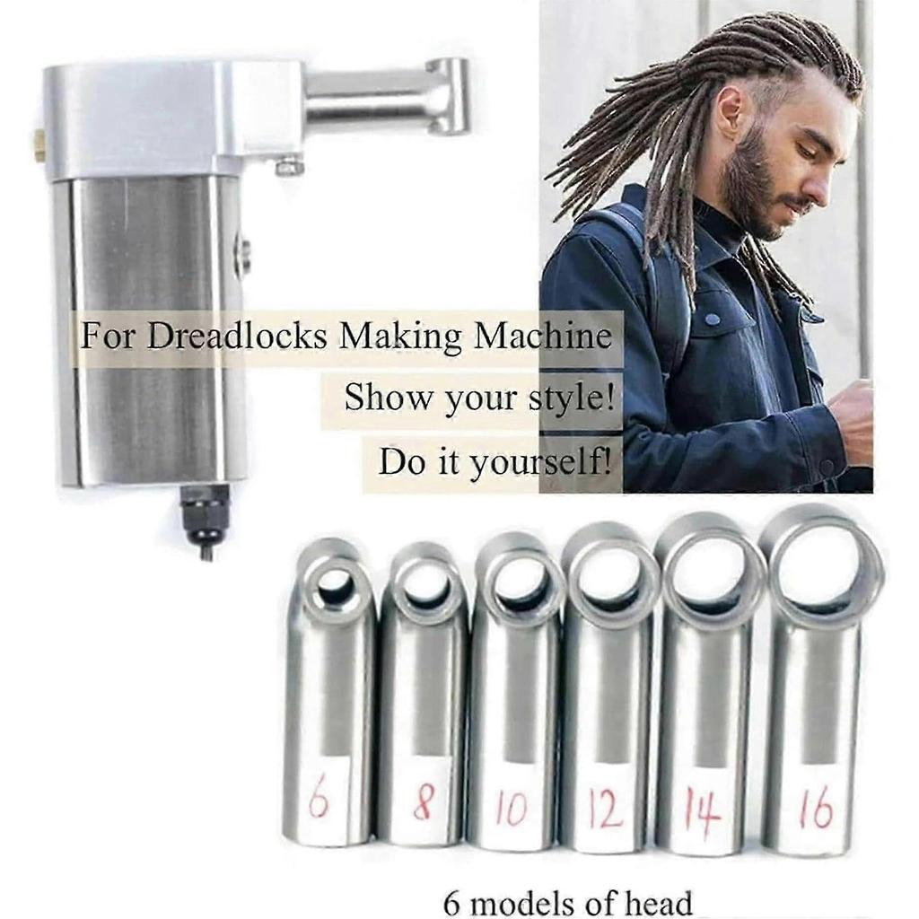 Dreadlock-Maschine mit 20 automatischen Häkelnadeln, Elektrischer Hersteller zum Flechten von Kunsthaar 16mm-C