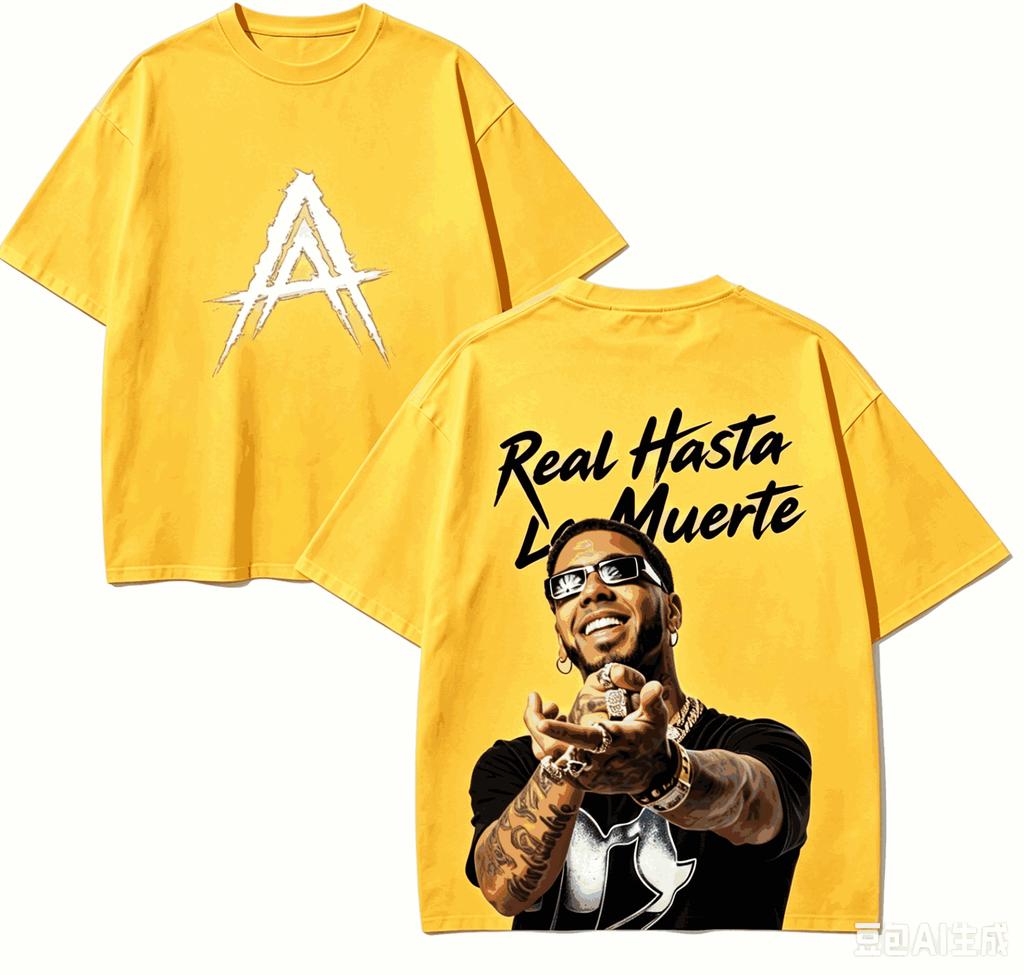 Real Hasta La Muerte For Fan Gift Tshirt Unisex Unisex Harajuku Oversizedunisex Short Sleeve Streetwear High Quality Couples Soft