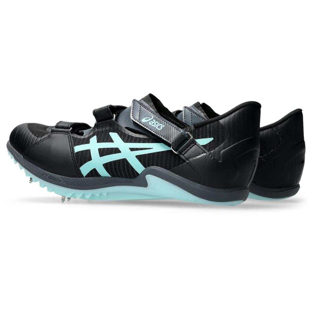 Leichtathletik Spikes CYBERBLADE 17 1093A241 Unisex 001 cm 2E [Asics] (Schwarz/Illuminate Mint) 28,0