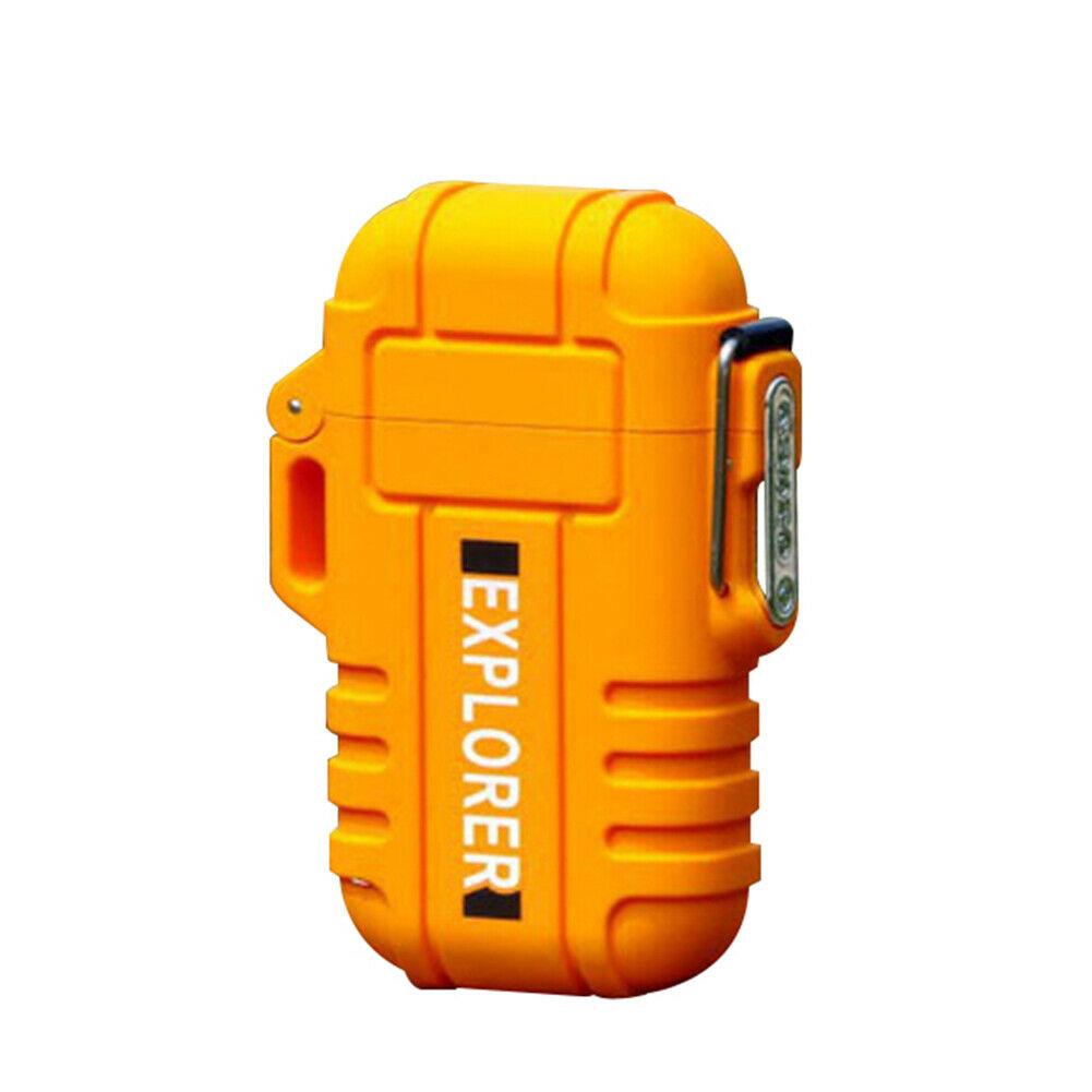 Electric Lighter Dual Arc Cigarette Plasma Rechargeable Windproof Flameless USB Lighter
