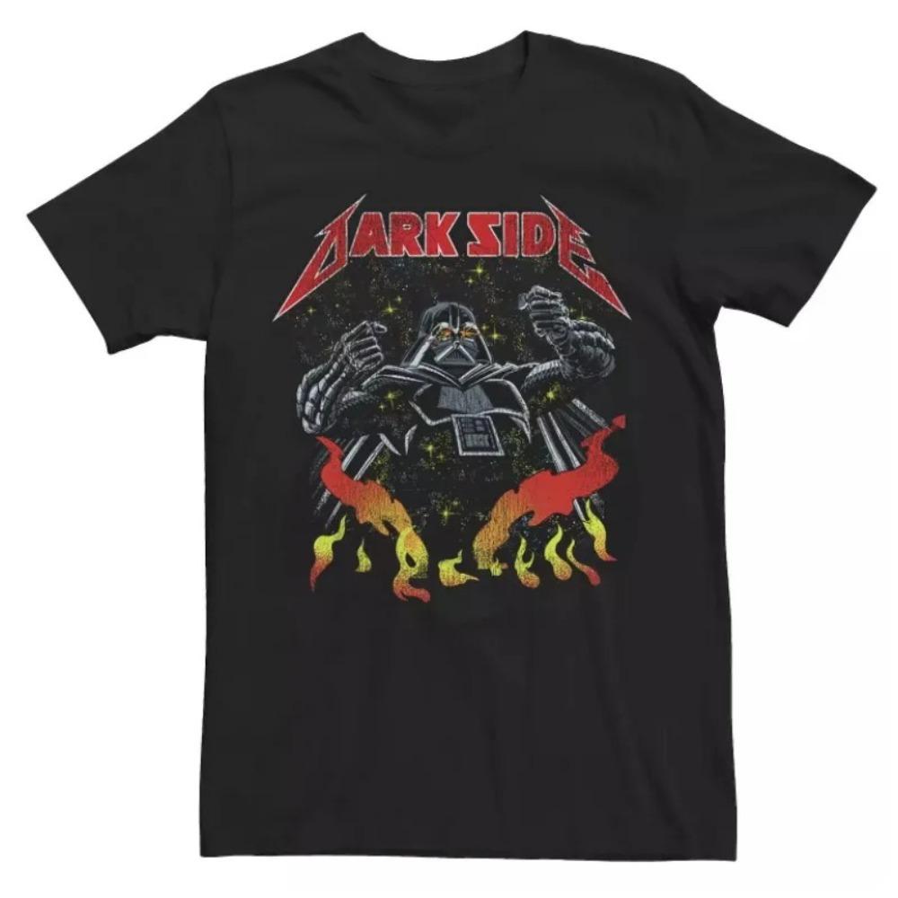

Звездные Войны Дарт Вейдер Темная Сторона Графический Принт в Стиле Iron Maiden Винтажная Стирка Повседневная Короткий Рукав Рок Музыка Научная Фантастика Уличная Одежда Футболка 4XL