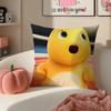 Chubby Cute Chinese Character NNailong Cushion Cover Pillowcase Short Plush Invisible zipper Room Sofa Cushion Cover