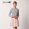 Anlom Women's Autumn/Winter Round Neck Long Sleeve Pullover