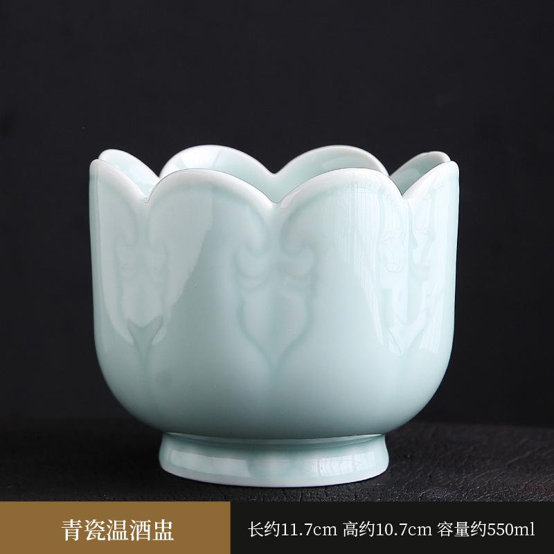 Imitation Song Tea Small Tianqing Hand-held Pot Soup Bottle Wine Pot Chinese Song Dynasty Ceramic Imitation Song Teapot Tea Set