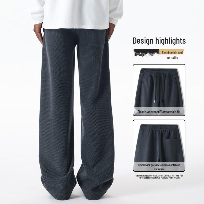 JEEP SPIRIT Men's Loose Fit Straight-Leg Sweatpants