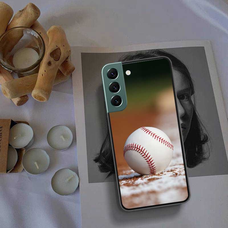 Baseball Phone Case For ASamsung A16 A26 A36 A56 A02 A03S A04S A05S Galaxy A55 A35 A25 A15 S10 Lite A9 A8 A7 A6 Plus A90 5G A80