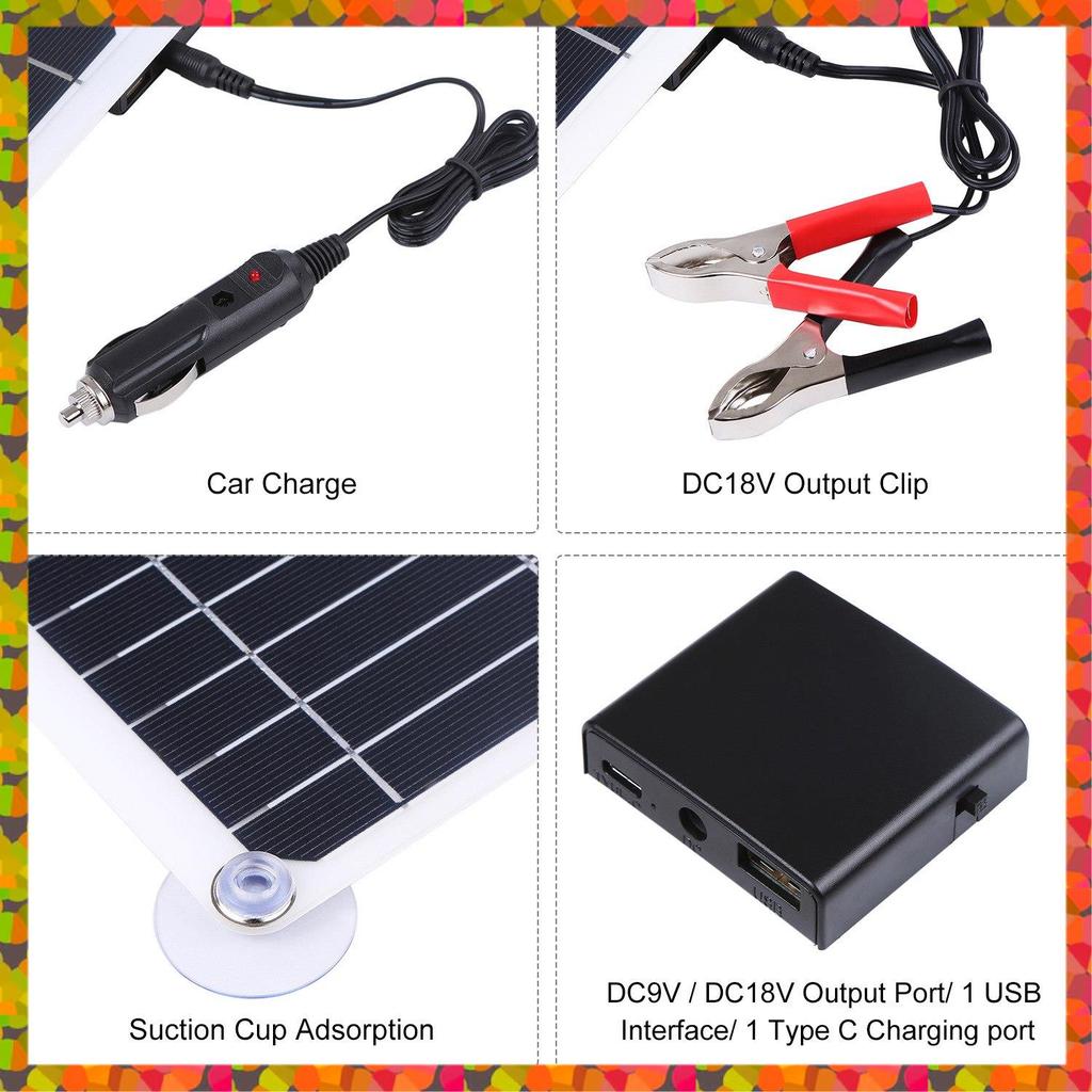 Promotion! 200W Solar Panel Kit Solar Panel High Efficience Travel & Phone Boat Portable 12V Battery Charger With Controller