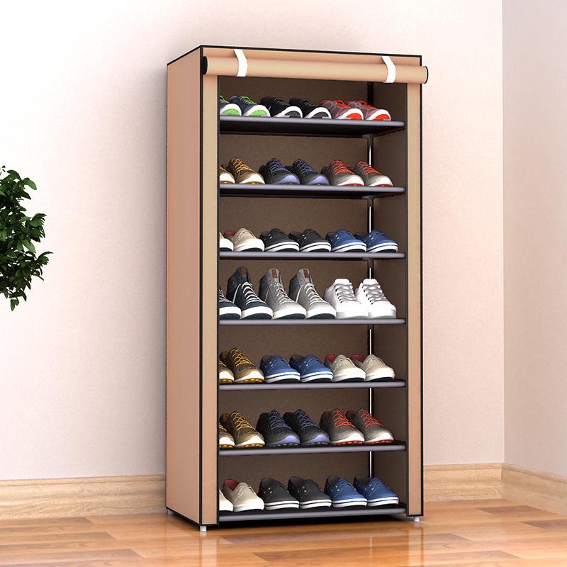 F-Style Dustproof Shoe Cabinet: Multi-Layer Cloth Cabinet & Storage Rack for Shoes