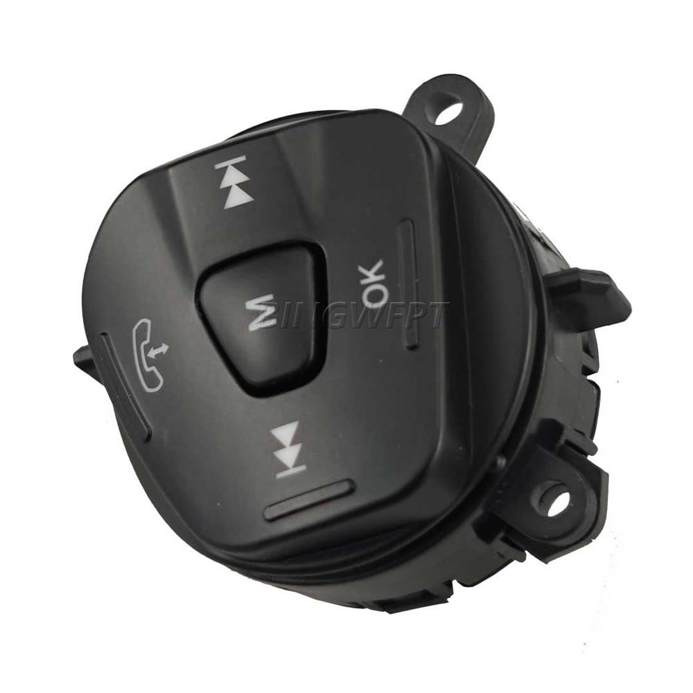 Neuer linker Lenkrad-Bedientasten-Schalter mit Hintergrundbeleuchtung für Ford Fiesta Mk7 Mk8 ST Ecosport 2013-2015