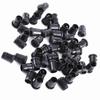 5mm LED 50Pcs Lamp Socket Diode Holder Nylon Black Clip Bezel Mount Useful