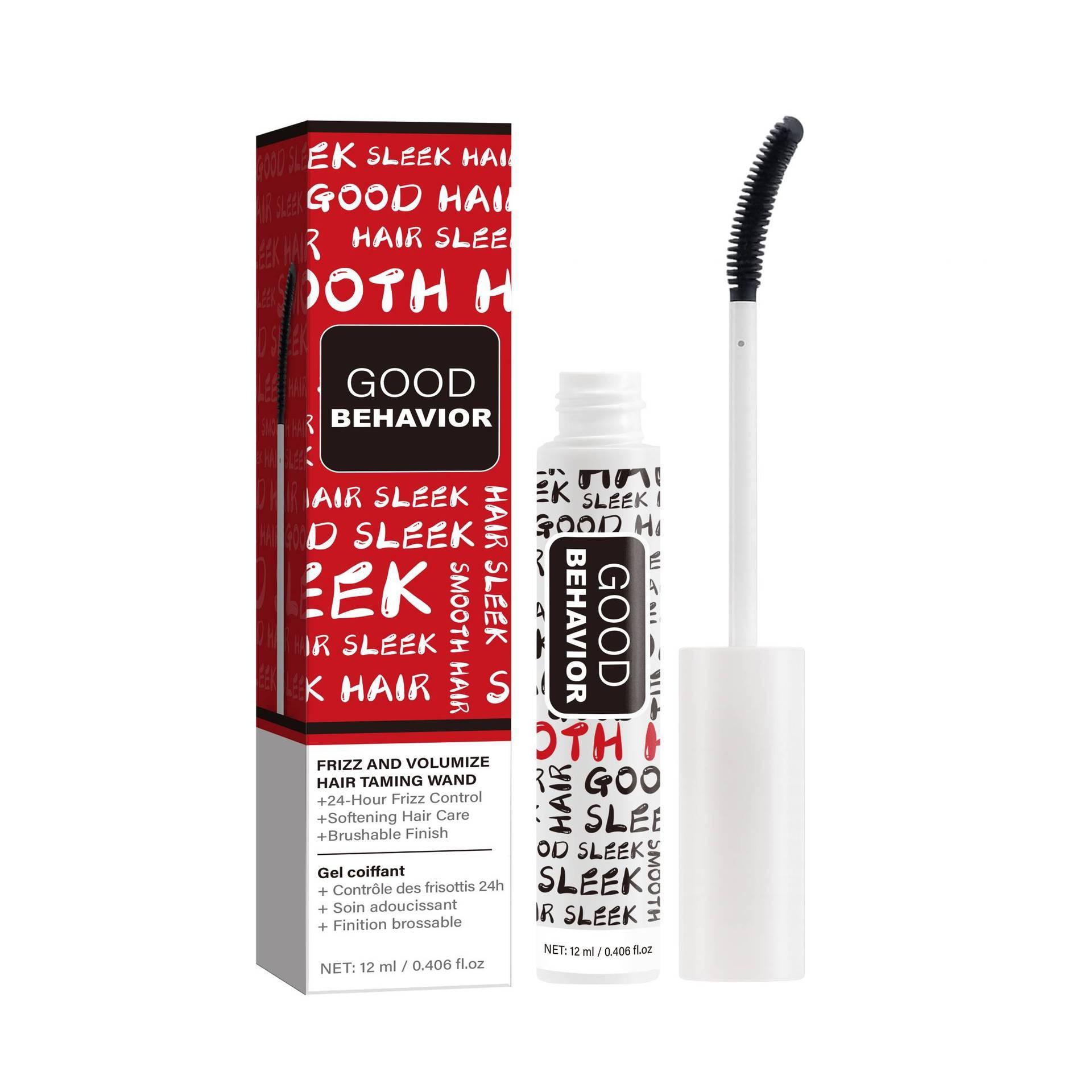 

Портативный стик для ухода за волосами для укладки и организации волос, челки и предотвращения пушистости волос, 12 мл One Size белый