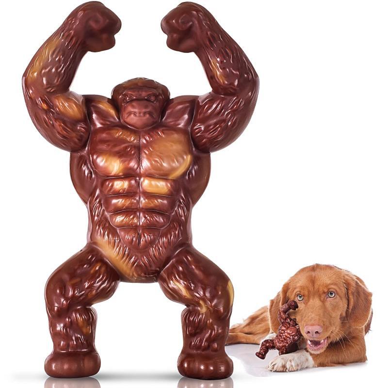 

Dog Toys Teeth Grinding Toy Chewing Nylon Beef Flavor Toy Pressure Reducing Play Training Chewing Anti Anxiety Toy Pet Supplies алый