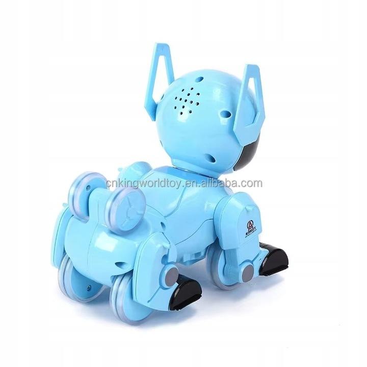 Interaktywny Robot Pies Zdalnie Sterowany - Muzyka, Led, Prezent Dla Dzieci