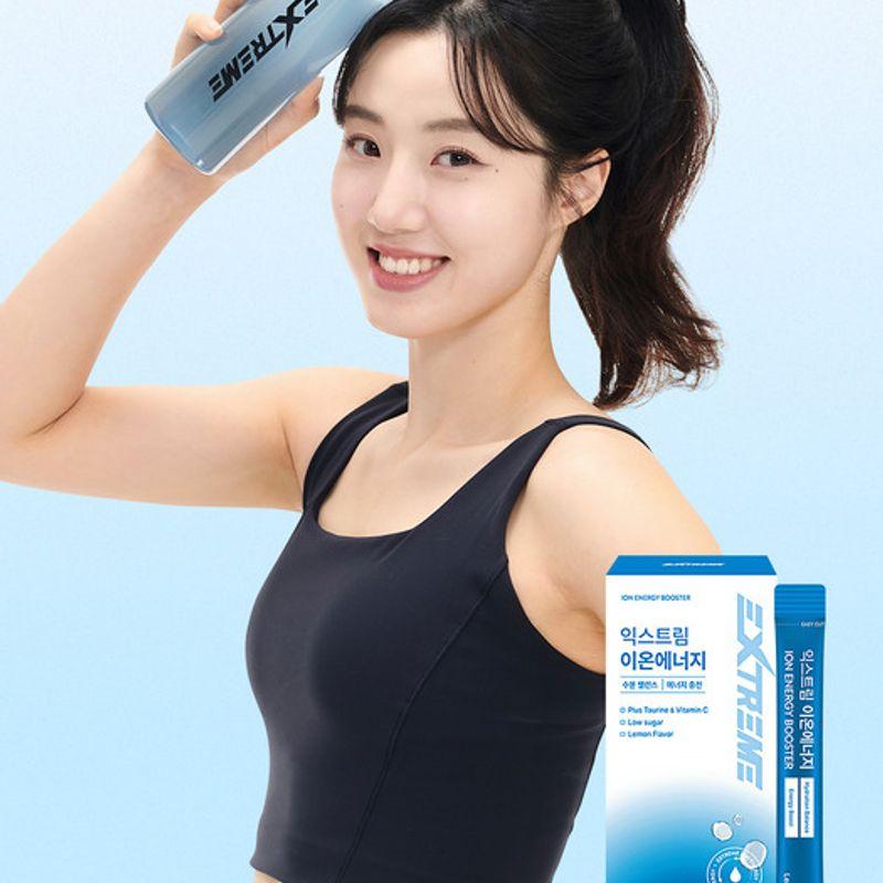 

Hydration Ion Energy Taurine Blue Lemon Flavor 20 Packets per Box (20 Days Supply)