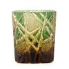 Edo Kiriko Drinking Glass Old Fashioned Crystal Whisky Cup For Scotch Bourbon Hand Cut Design Cocktail Glass With Gift Box 1PC