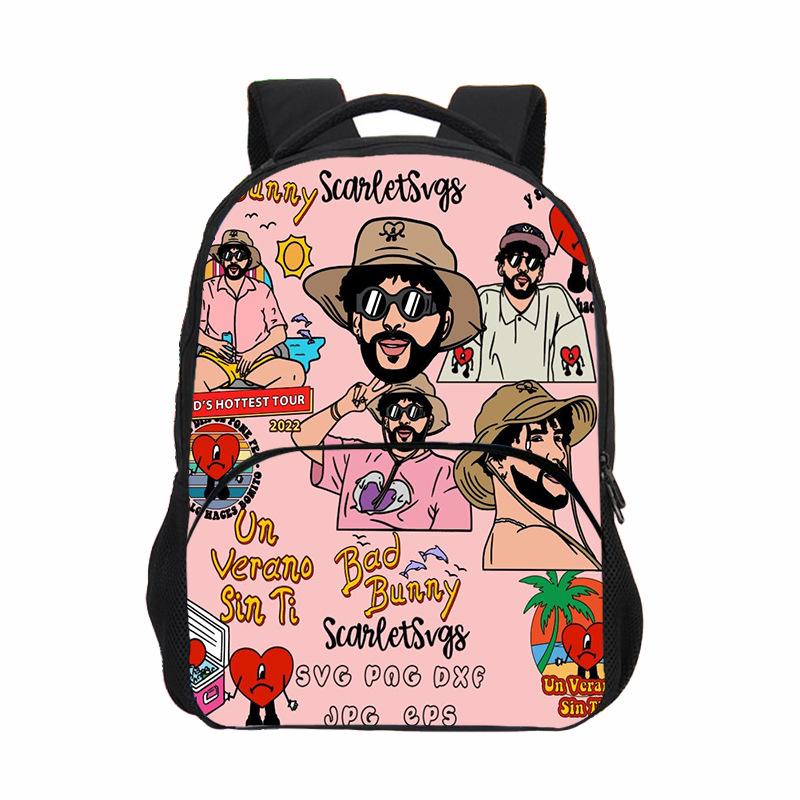 Wings of Fire 3Pcs Set Round Front Carrier Rucksack Pencil Bag Ice Bag Animated Patterned Primary School Boys Plus Girls Trendy Style