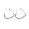 Cartoon Sweet and Cute Colorful Rice Ball Mushroom Pendant Geometric Circle Earrings Women's Jewelry Gift Clothing Accessories