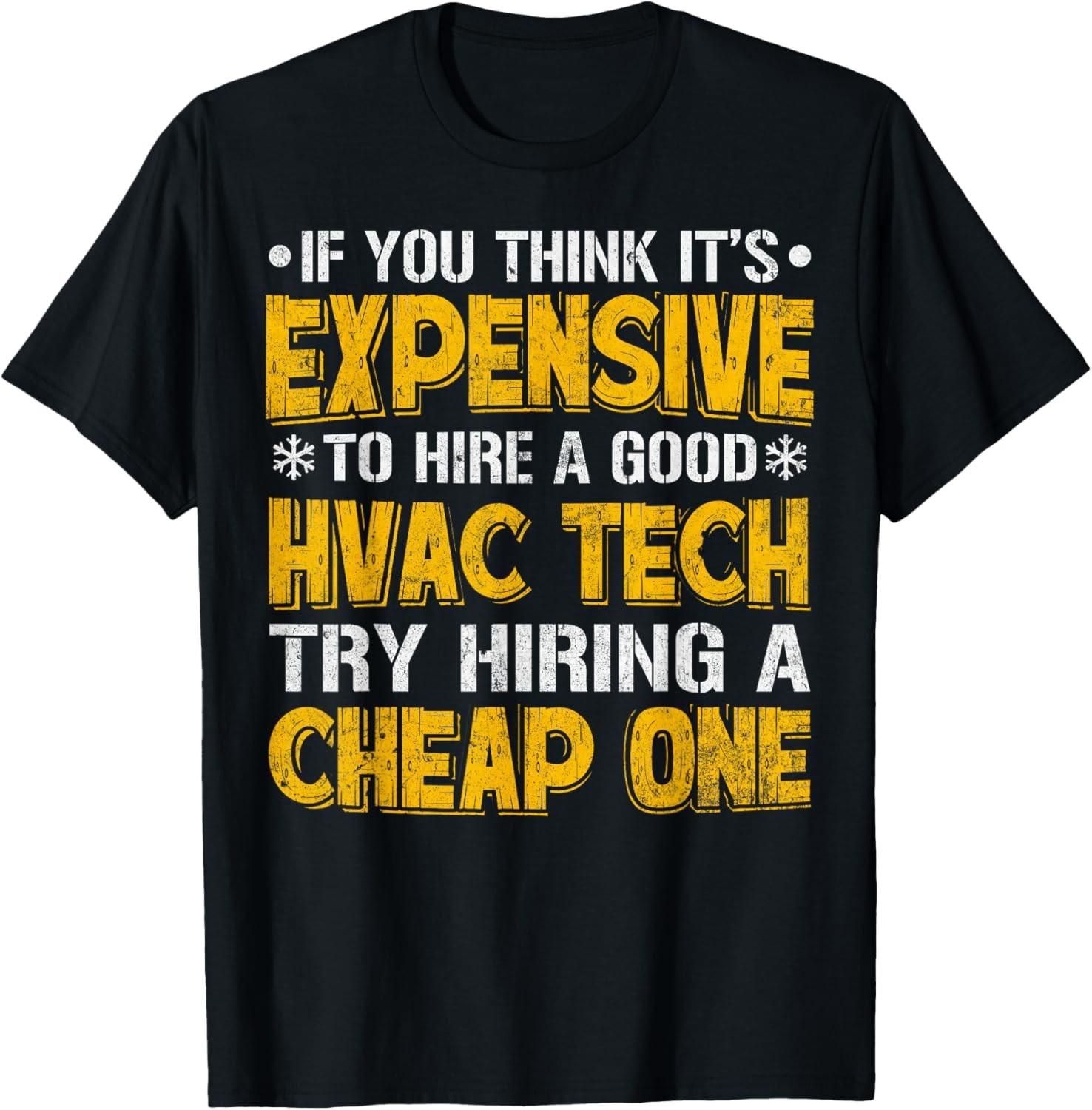 Mens HVAC Tech Funny Hvac Technician Novelty T-Shirt S разноцветный