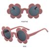 Y2K Flower Shades UV400 Protection Sun Glasses Retro Sunflower Sunglasses  for Women