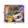 Free Shipping Dual Alloy Burst Gyro Toy - Magic Light Pull String Battle Gyro