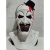 Horror movie broken soul clown costume stage performance suit