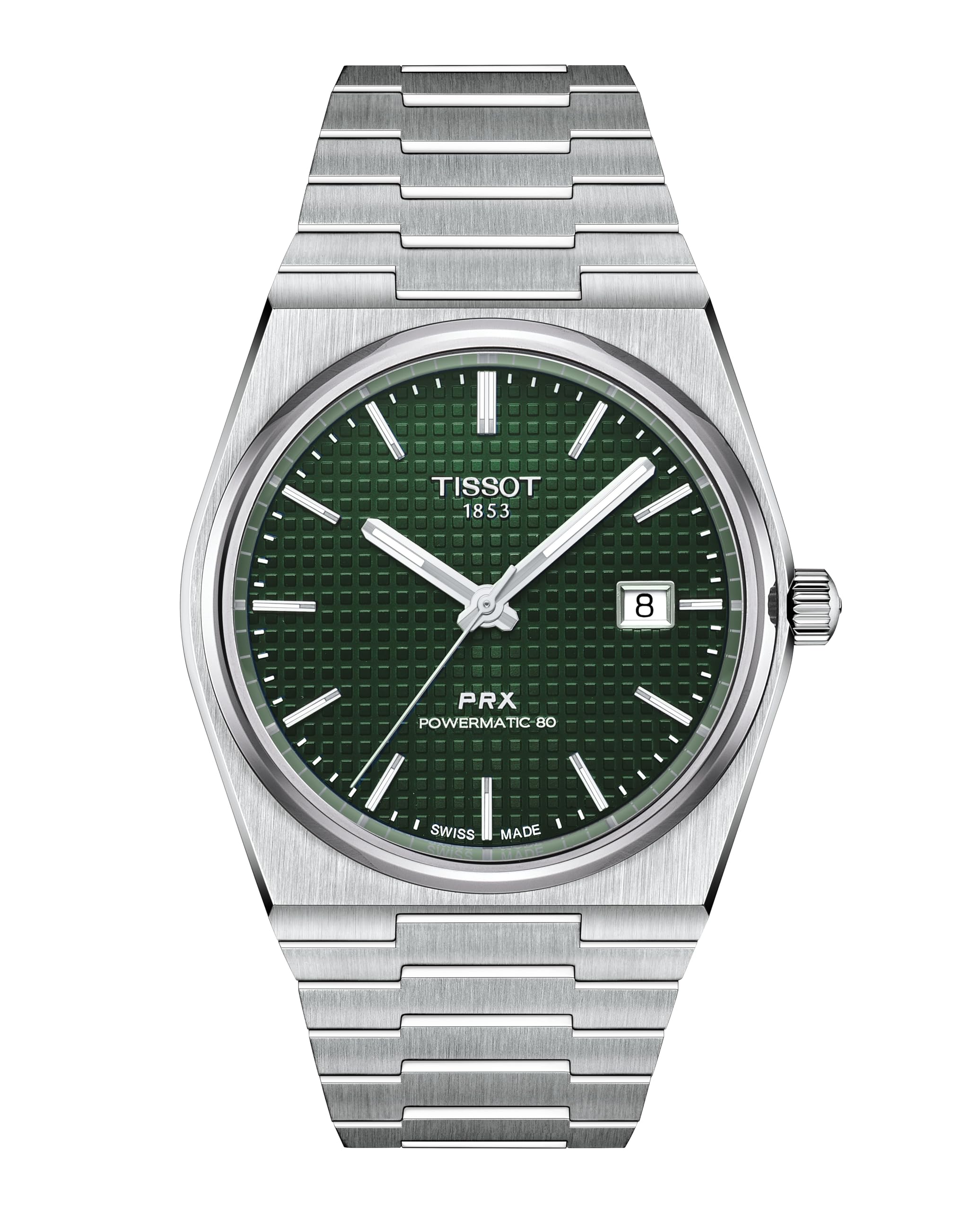 

[Tissot] Men s Tissot PRX PRX PRX PRX Green Dial Bracelet T1374071109100 [Regular Imported]