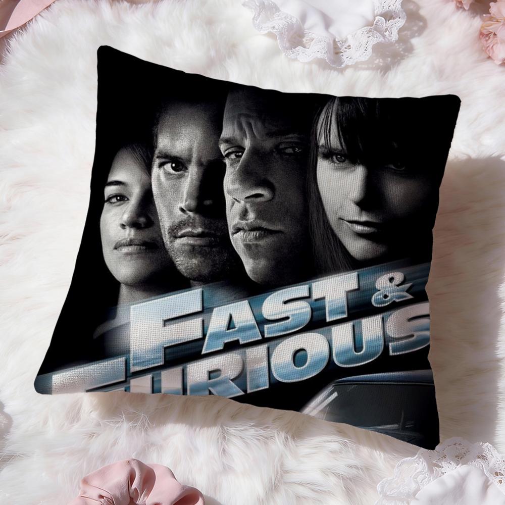 Movie TThe Fast The FuriousS Cushion Cover Premium Comfort Reversible Pillow Cove -Two In One Design for Any Room & Car Interior