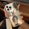 Cute R-Rabbit P-Peter Phone Case For iPhone 17,16,15,14,13,12,11 Plus,Pro Max,XS,white silver phone case