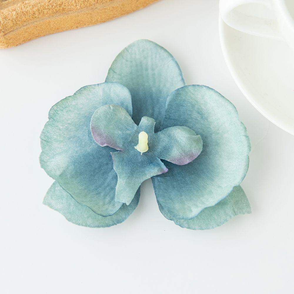 5/10pcs Silk Artificial Simulation Flower Moth Orchid Home Vase Outdoor Garden Wedding Decor DIY Gift Christmas Wreath Festival
