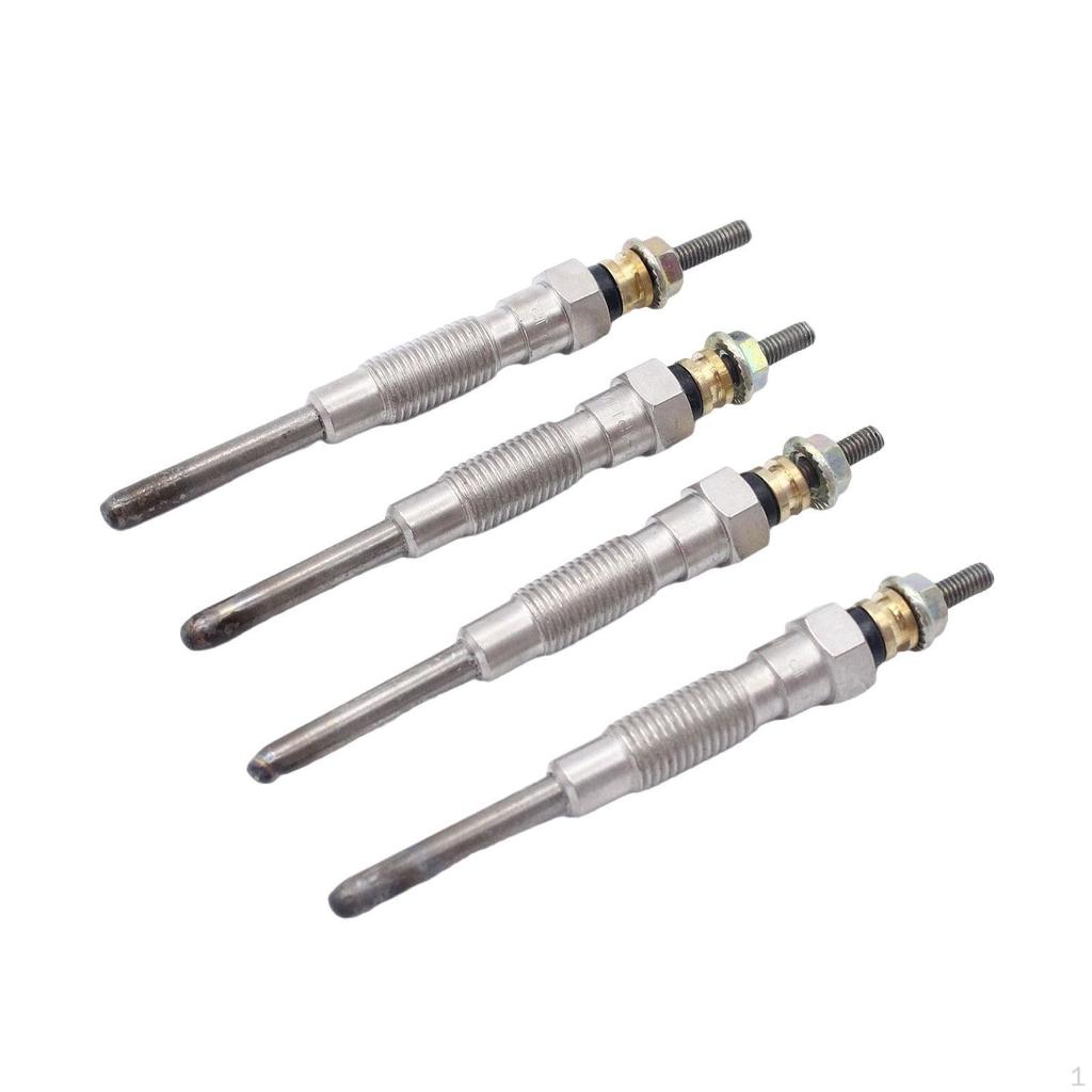 4 Pieces Glow Plugs Wear Resistant Replace for Toyota Hilux LN167R 3.0