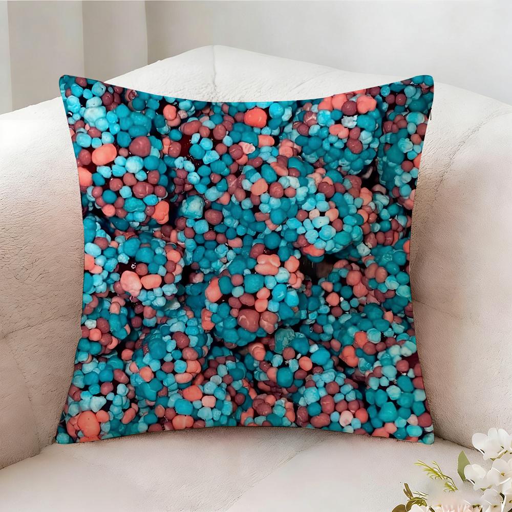 Nerds Gummy C-ClustersS Pillow Case Pillowcase, Double-sided Printed, Sofa Cushion, Bedroom Headboard Pillow