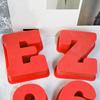 Epoxy Mold Reusable Anti-deformed Easy Demoulding Non-stick Flexible DIY Irregular Form Capital Letter Candle Stencil for Party