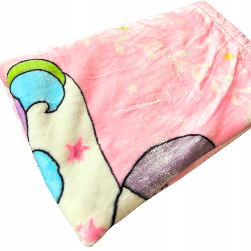 Unicorn Blanket Children's Warm Fleece Throw 130X150
