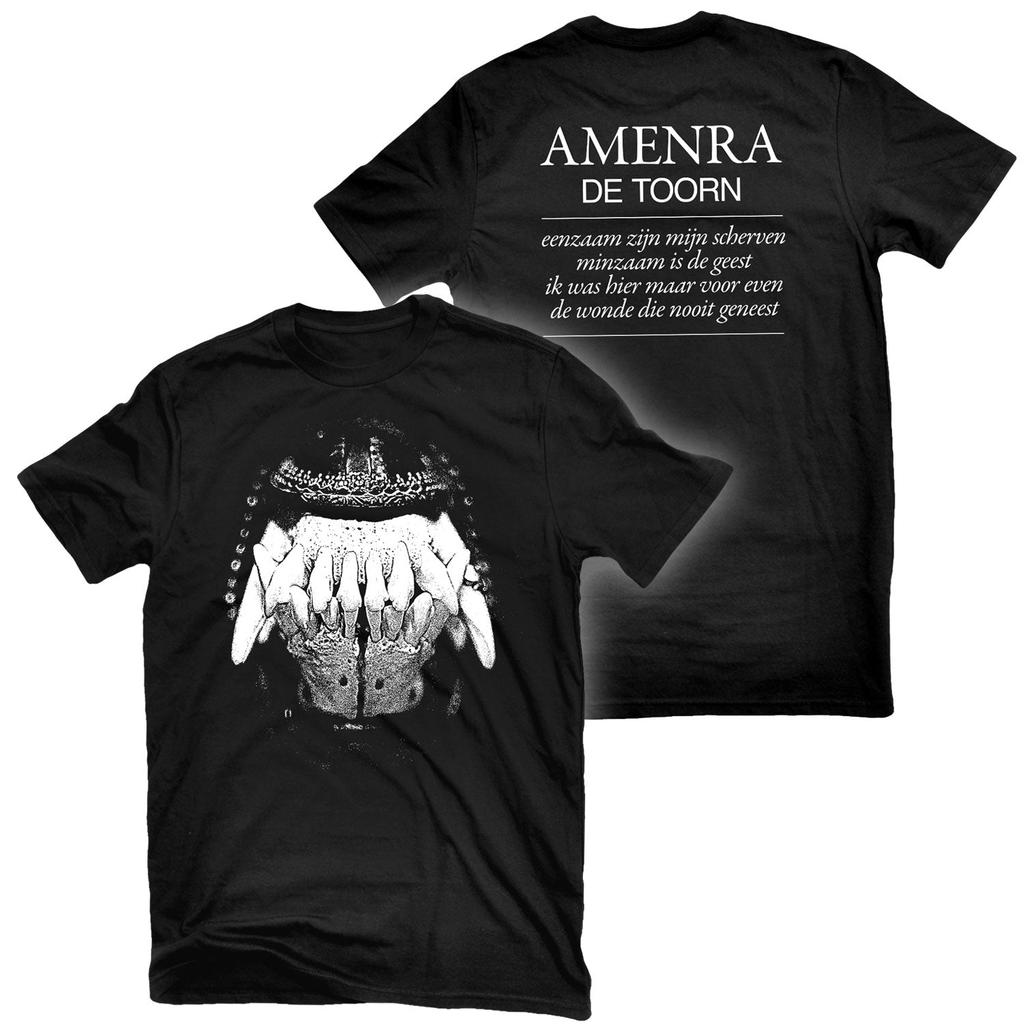 AUnisexra De Toorn Vintage Rockband Grafik T-Shirt Baumwolle Rundhals Lässig Normale Passform Unisex T-Shirt Sommer Oberteil