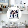 The R-Rookie L A Pillow Case 3D Print Polyester Fiber 40*40 cm Home Sofa Throw Pillow Cover Decoration Festival Gift