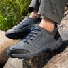 Mode Herren- und Damen-Neuleder rutschfeste wasserdichte Wanderschuhe Freizeit Sport Paar Schuhe Walking Wanderschuhe Übergröße 47