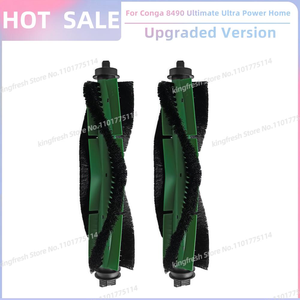 Passt für ( Cecotec Conga 8490 Ultimate Ultra Power Home ) Staubsaugerteile Hauptbürste Seitenbürste Hepa-Filter Mopptuch Staubbeutel