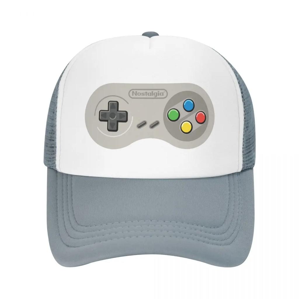 Personalized Retro Video Game Controller Baseball Cap Outdoor Unisex Womens Adjustable Gamer Gift Trucker Hat Autumn Dad Hat