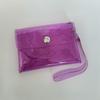 Spot Fresh Lipstick & Nail Polish Storage: Double-Layer PVC Transparent Pouch & Coin Purse