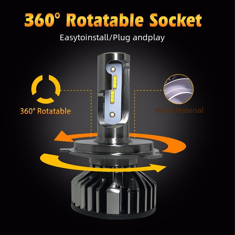 F2 CSP6500k LED Autoscheinwerfer- & Nebelscheinwerferlampe H1 H3 H4 H7 H9 9005 9006 9012