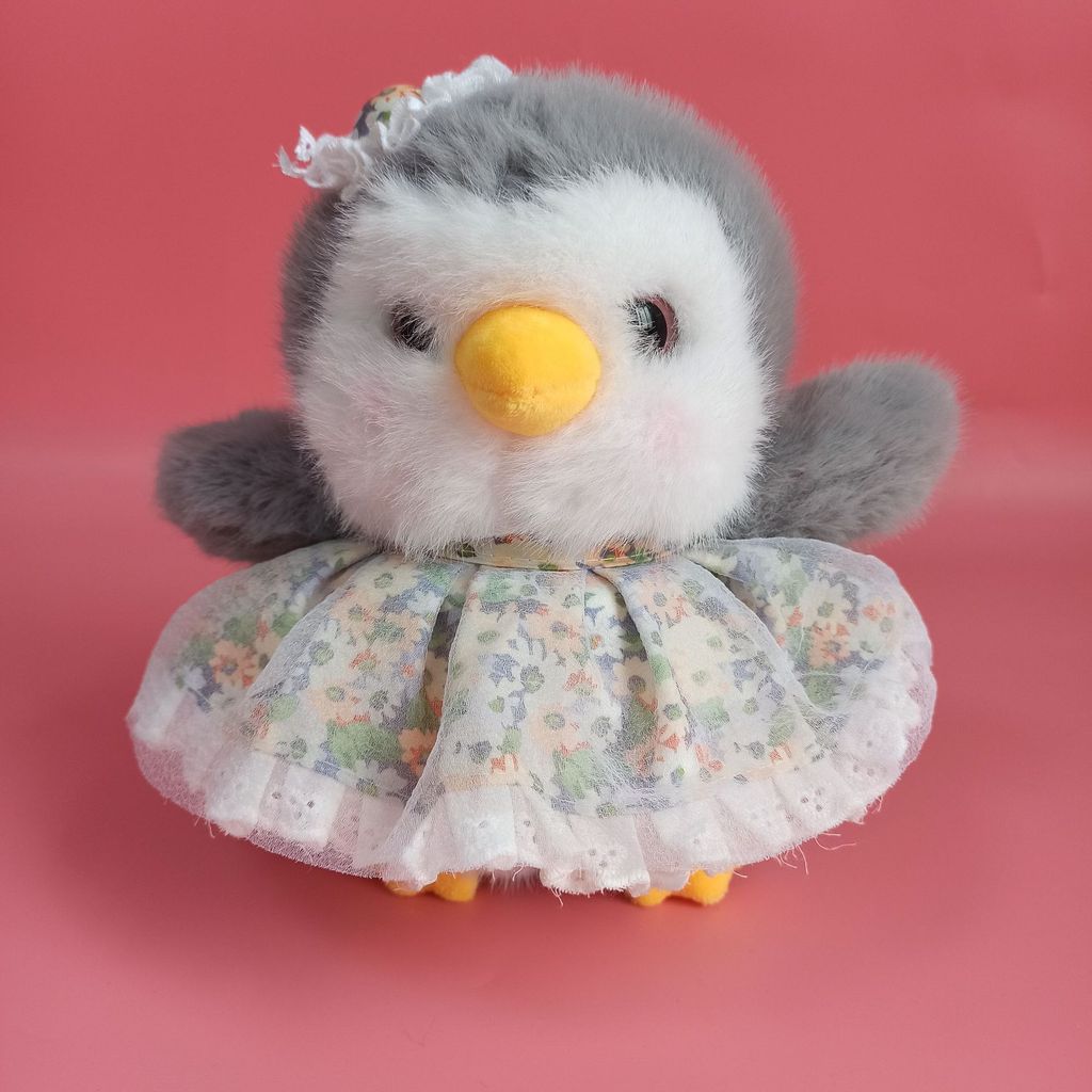Penguin Plush Toy With Bowtie For Kids Cute Animal Stuffed Doll Gift For Children