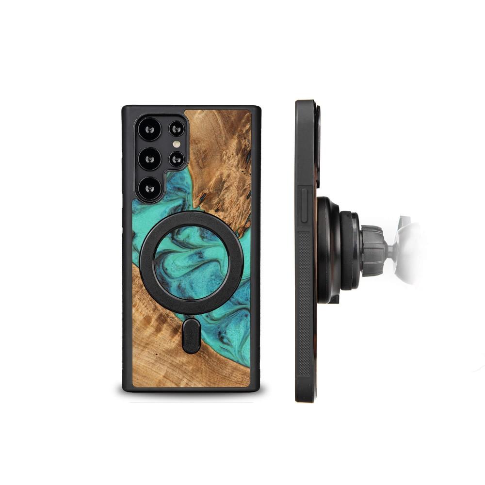 Bewood Unique case for Samsung Galaxy S22 Ultra - Turquoise