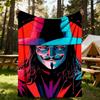 1pc V for Vendetta Outdoor Blanket Lightweight Flannel, Soft & Warm, All-Season Use for Sofa, Outdoor, Camping, Living Room, Office054
