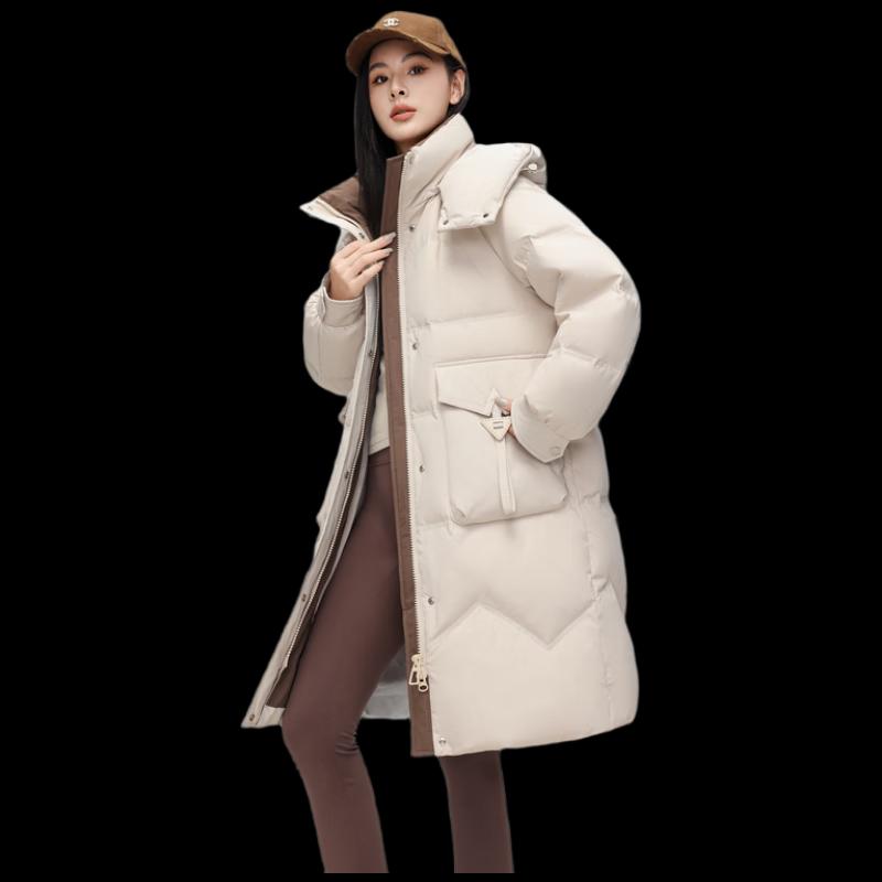 

SNOWFLYING Women s Mid-Length Down Jacket X40423266F 165/88A