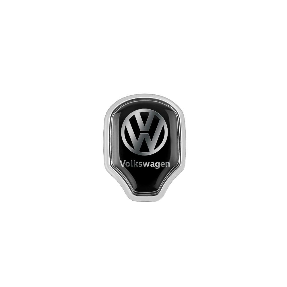 2026 Hot For VW VOLKSWAGEN For Volkswagen VW R GTI Golf Polo Touareg Tiguan Passat CC GTD1/2 pcs 3D Metal Car Interior Storage H