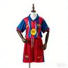 Maglia da calcio da trasferta per bambini Barcelona 2025/26 Blu Traspirante Asciugatura Rapida Maglietta da calcio per giovani